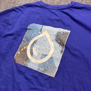 Track 23 Stay Fresh Drip Graphic Blue Short Sleeve T-Shirt